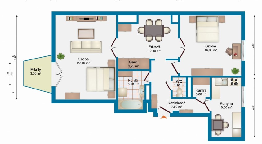 Budapest I. kerület Eladó Lakás 74.900.000 Ft